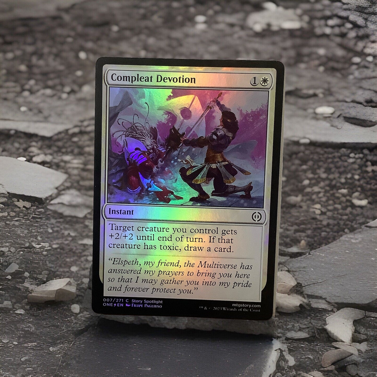 MTG ONE: Compleat Devotion Phyrexia: All Will Be One 007/271 Regular Common Foil