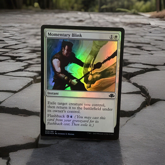 MTG DMR: Momentary Blink (Instant) Dominaria Remastered 015/261 Foil Common