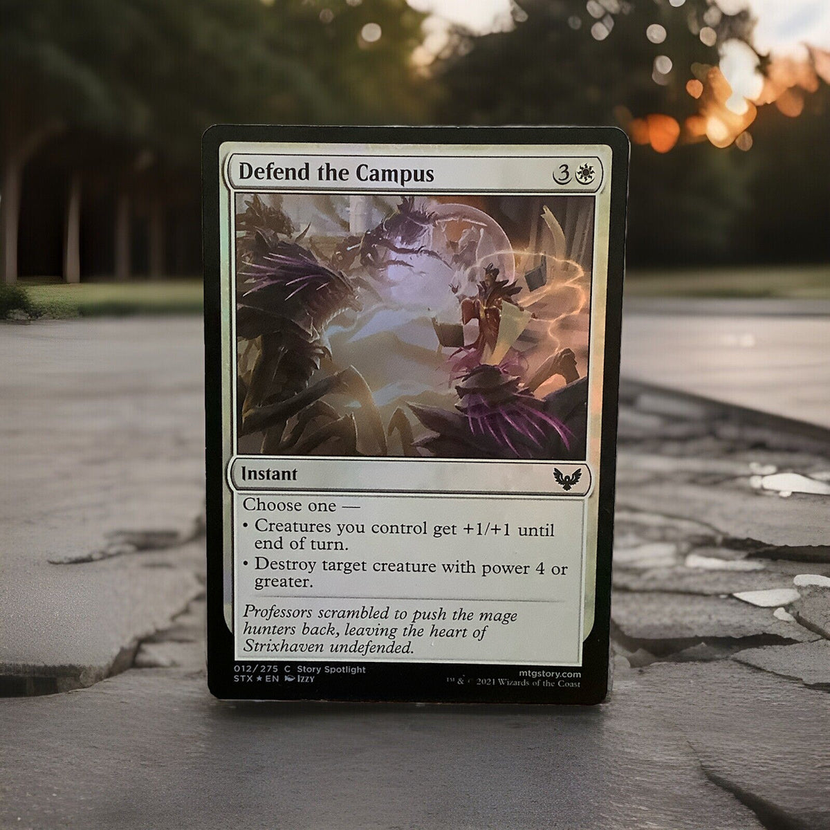 Defend the Campus STX 012 Foil MTG card DM Vault Co.
