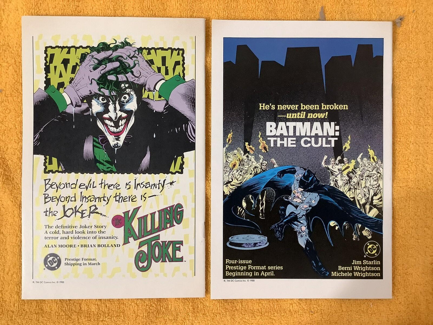 The Wanderers #1 Thru #8 (DC Comics June 1988) Limited Series