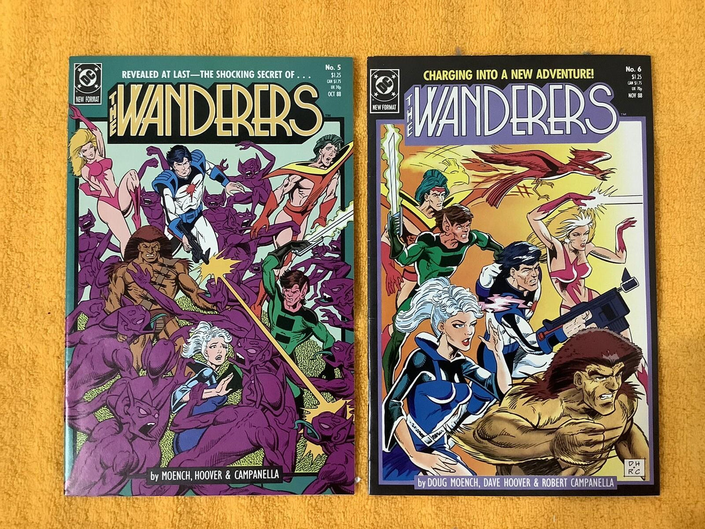 The Wanderers #1 Thru #8 (DC Comics June 1988) Limited Series