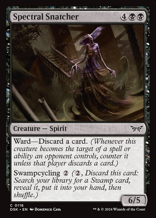 Spectral Snatcher MTG Spirit creature card Duskmourn House of Horror