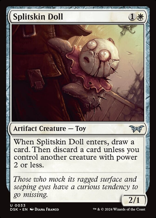 Magic: The Gathering Splitskin Doll – MTG Duskmourn DSK