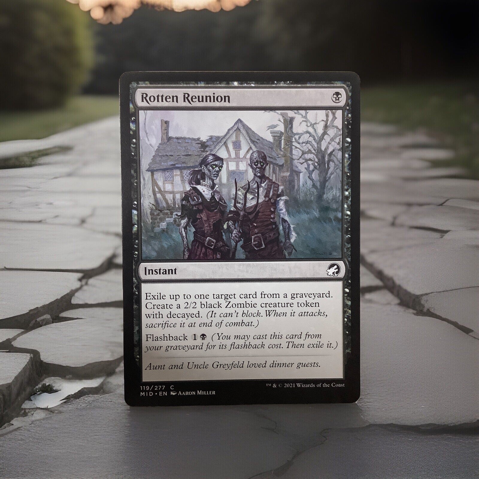 Rotten Reunion regular instant card from MTG Innistrad Midnight Hunt
