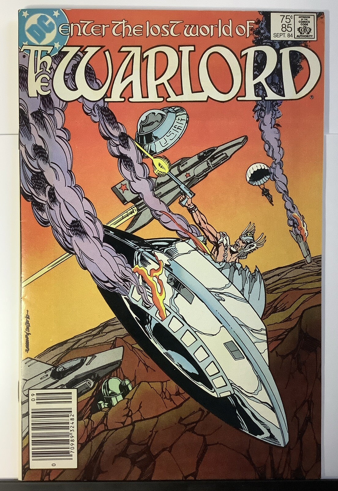 Warlord #85 (1984) – DC Comics Newsstand Edition