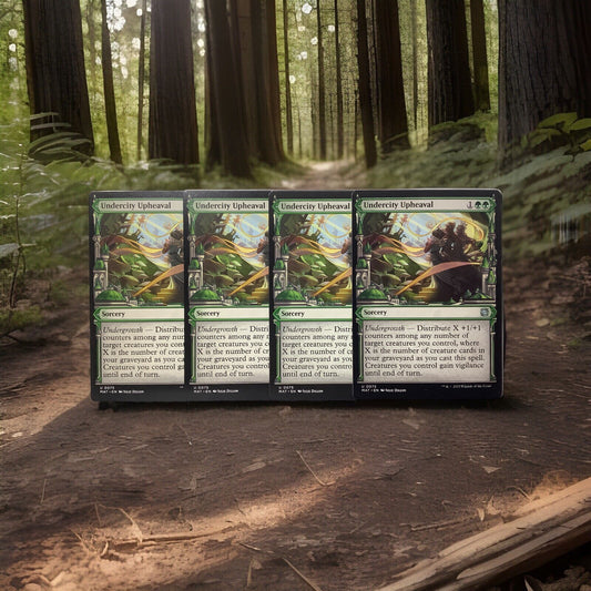 MTG MAT: X4 Undercity Upheaval (Sorcery) Showcase Uncommon 0075