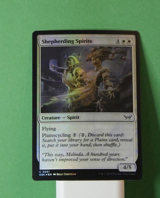 Shepherding Spirits DSK 031 Foil Creature Spirit MTG card