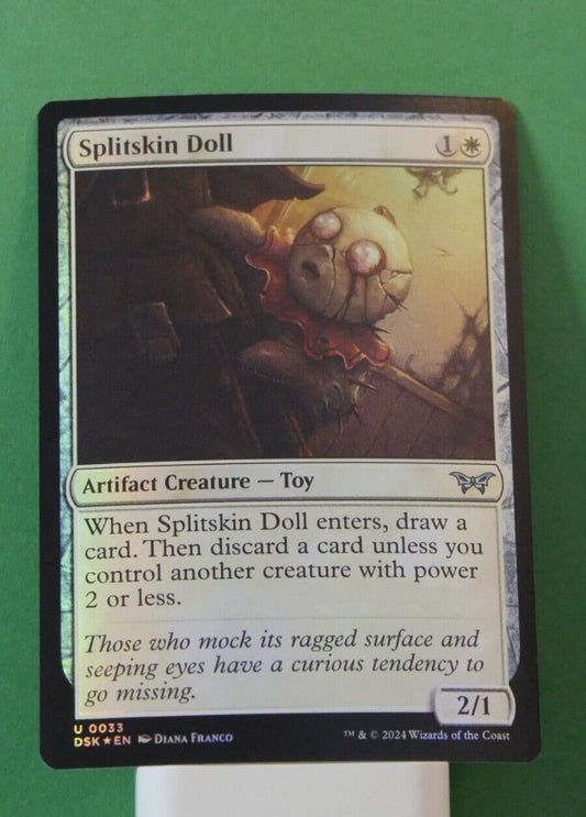 Magic: The Gathering Splitskin Doll Foil – MTG Duskmourn DSK