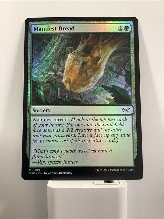 MTG DSK: Manifest Dread (Sorcery) 0189 Duskmourn: House of Horror Regular Foil