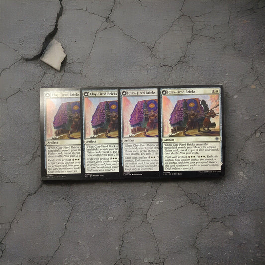 Clay-Fired Bricks front side – MTG LCI – Uncommon Artifact Card
