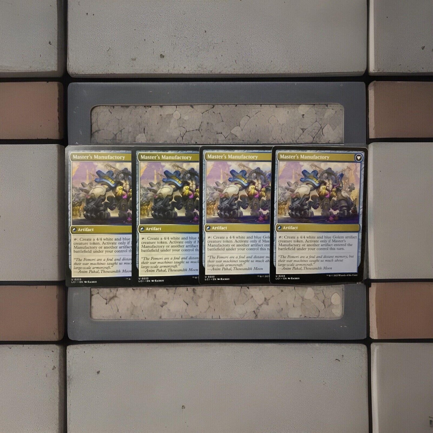MTG LCI: X4 Master’s Guide-Mural   Master’s Manufactury (Artifact) Regular Unco