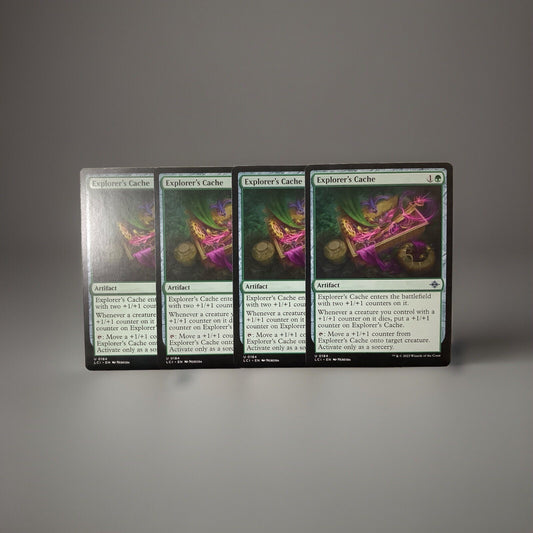 MTG LCI: X4 Explorer's Cache (Artifact) Uncommon 0184