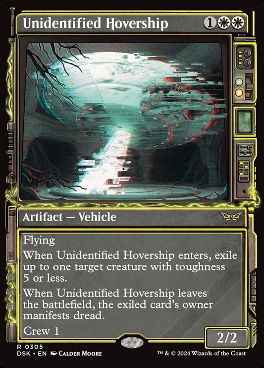 Unidentified Hovership — Duskmourn — Showcase Rare — 305
