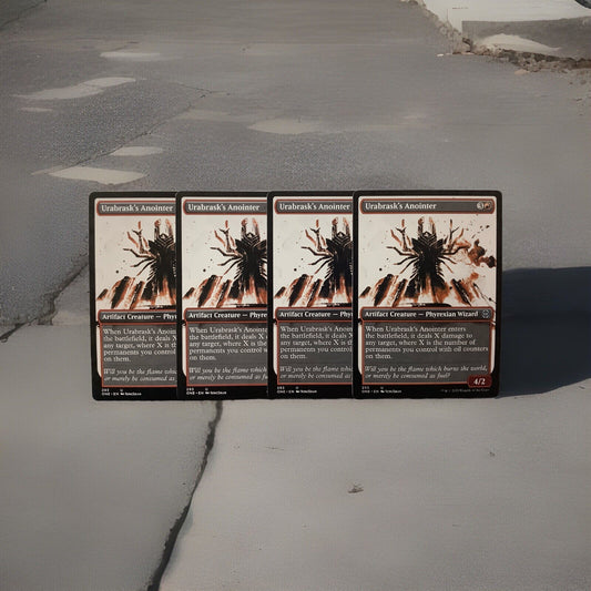 Urabrask's Anointer Showcase frame Magic the Gathering Phyrexia All Will Be One playset