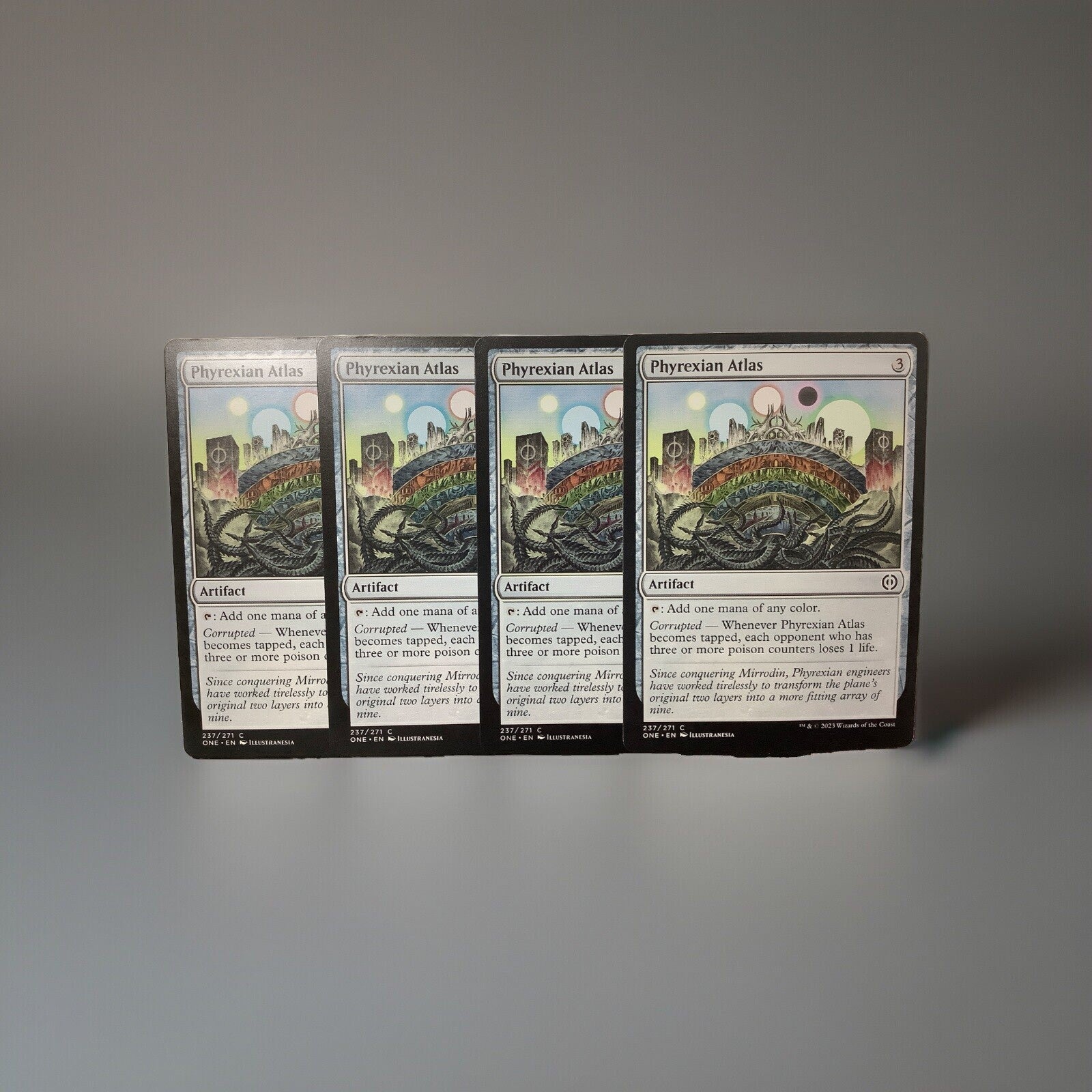 Phyrexian Atlas — Phyrexia: All Will Be One — Uncommon — 237
