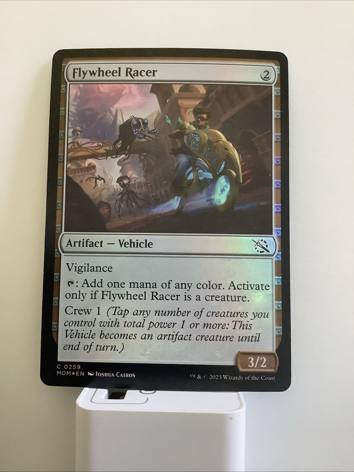 March of the Machine Flywheel Racer #259 in foil finish.
