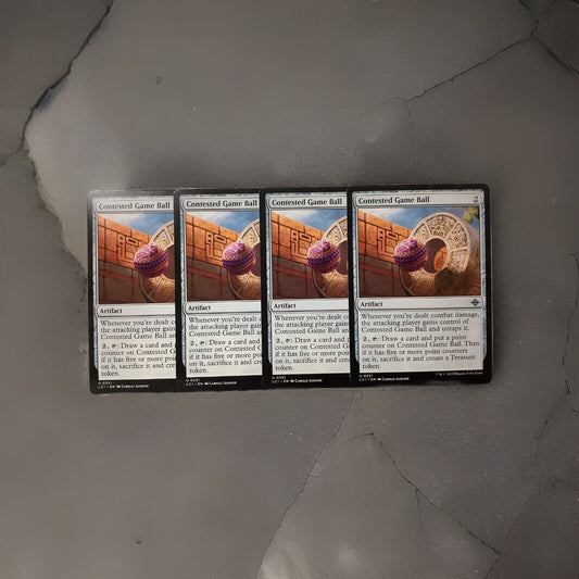 MTG LCI: X4 Contested Game Ball (Artifact)  Lost Caverns of Ixalan Regular 251