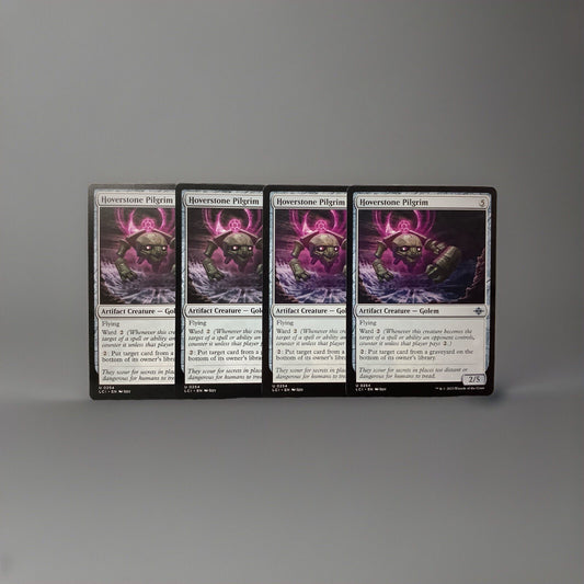 MTG LCI: X4 Hoverstone Pilgrim (Artifact Creature) Lost Caverns of Ixalan 254
