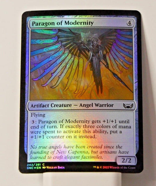 MTG SNC: Paragon of Modernity (Artifact Creature) Streets of New Capenna Foil