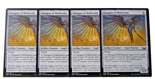 MTG SNC: X4 Paragon of Modernity (Artifact Creature) Streets of New Capenna 242