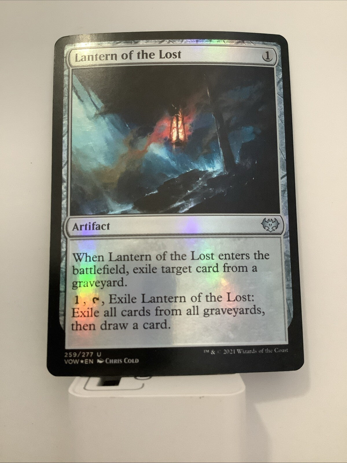 MTG VOW: Lantern of the Lost (Artifact) Innistrad: Crimson Vow Foil 259