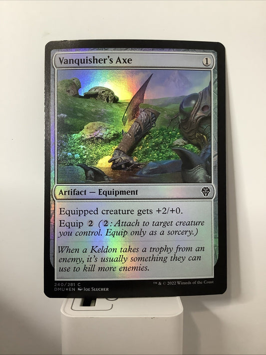 MTG DMU: Vanquisher's Axe (Artifact Equipment) Dominaria United Regular 240 Foil