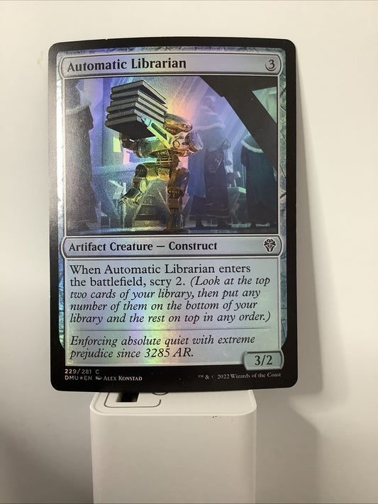 Automatic Librarian — Dominaria United — Foil Common — 229
