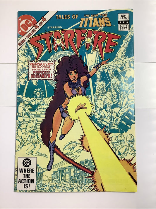 Tales of the New Teen Titans #4 (1982) — Direct Edition — DC Comics
