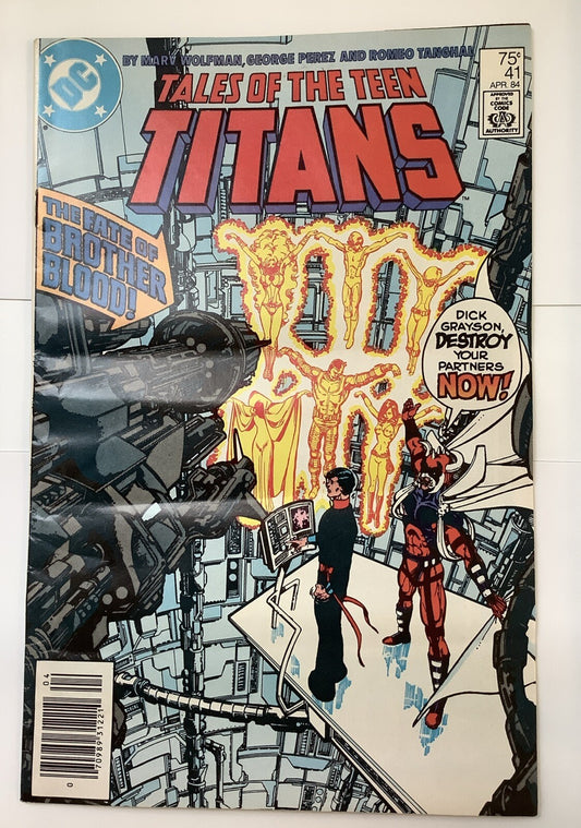 Tales of the Teen Titans #41 (1984) — Newsstand Edition — DC Comics
