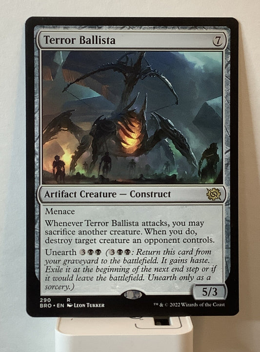 Terror Ballista #290 regular finish from The Brothers' War.