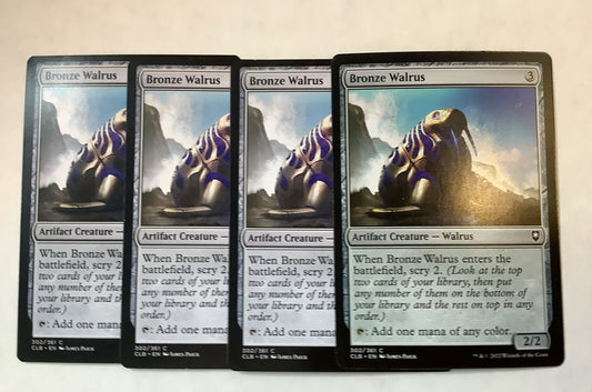 Bronze Walrus — Commander Legends Battle for Baldur's Gate — Common — 302
