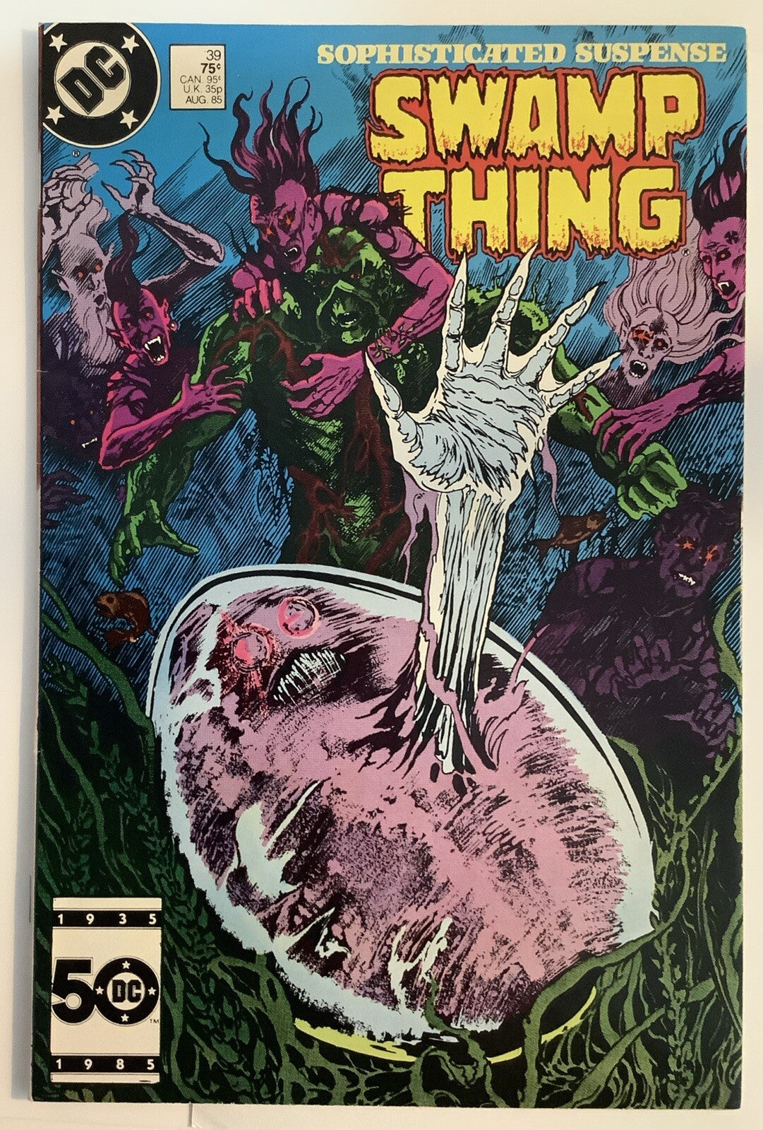 Swamp Thing #39 (1985) — Direct Edition — DC Comics
