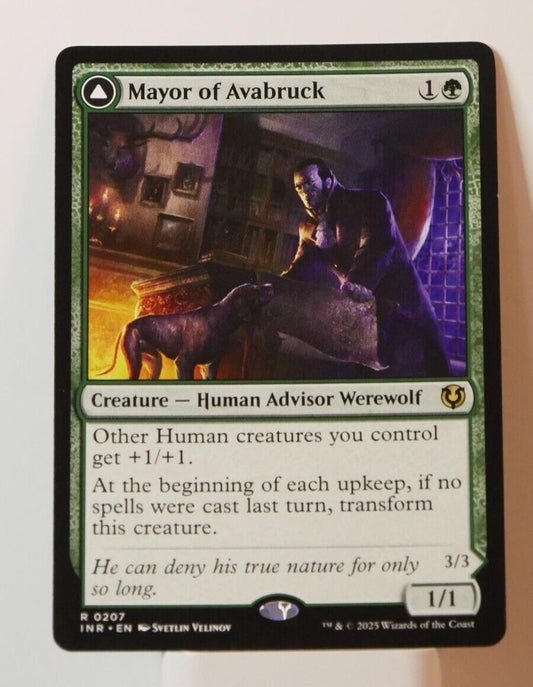 MTG INR: Mayor of Avabruck (Creature) Innistrad Remastered Regular Rare 0207