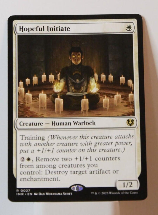 Hopeful Initiate INR 027 regular MTG card front