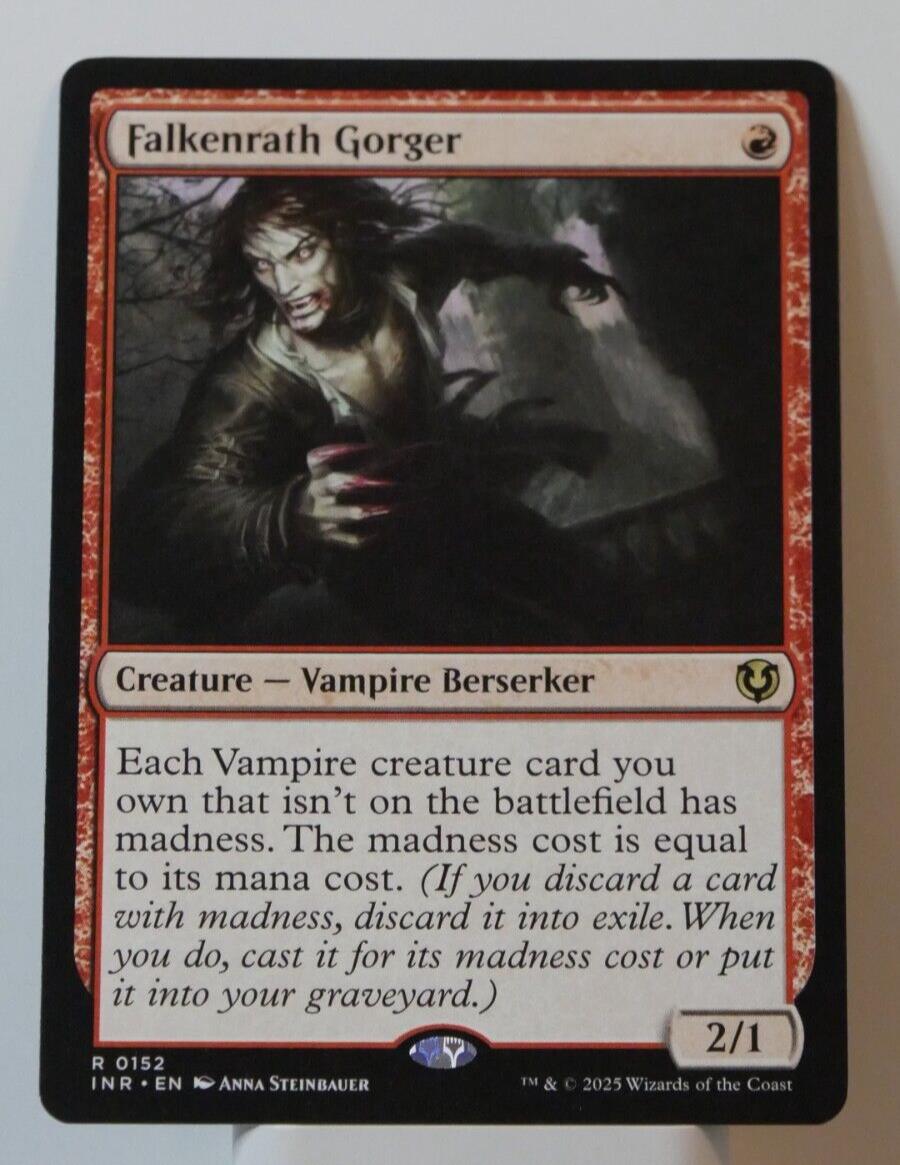 MTG INR: Falkenrath Gorger (Creature) Innistrad Remastered Regular Rare 0152
