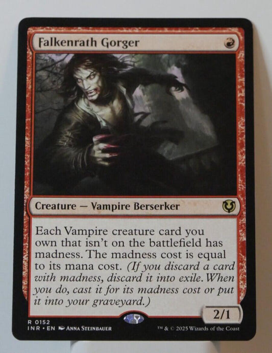 MTG INR: Falkenrath Gorger (Creature) Innistrad Remastered Regular Rare 0152