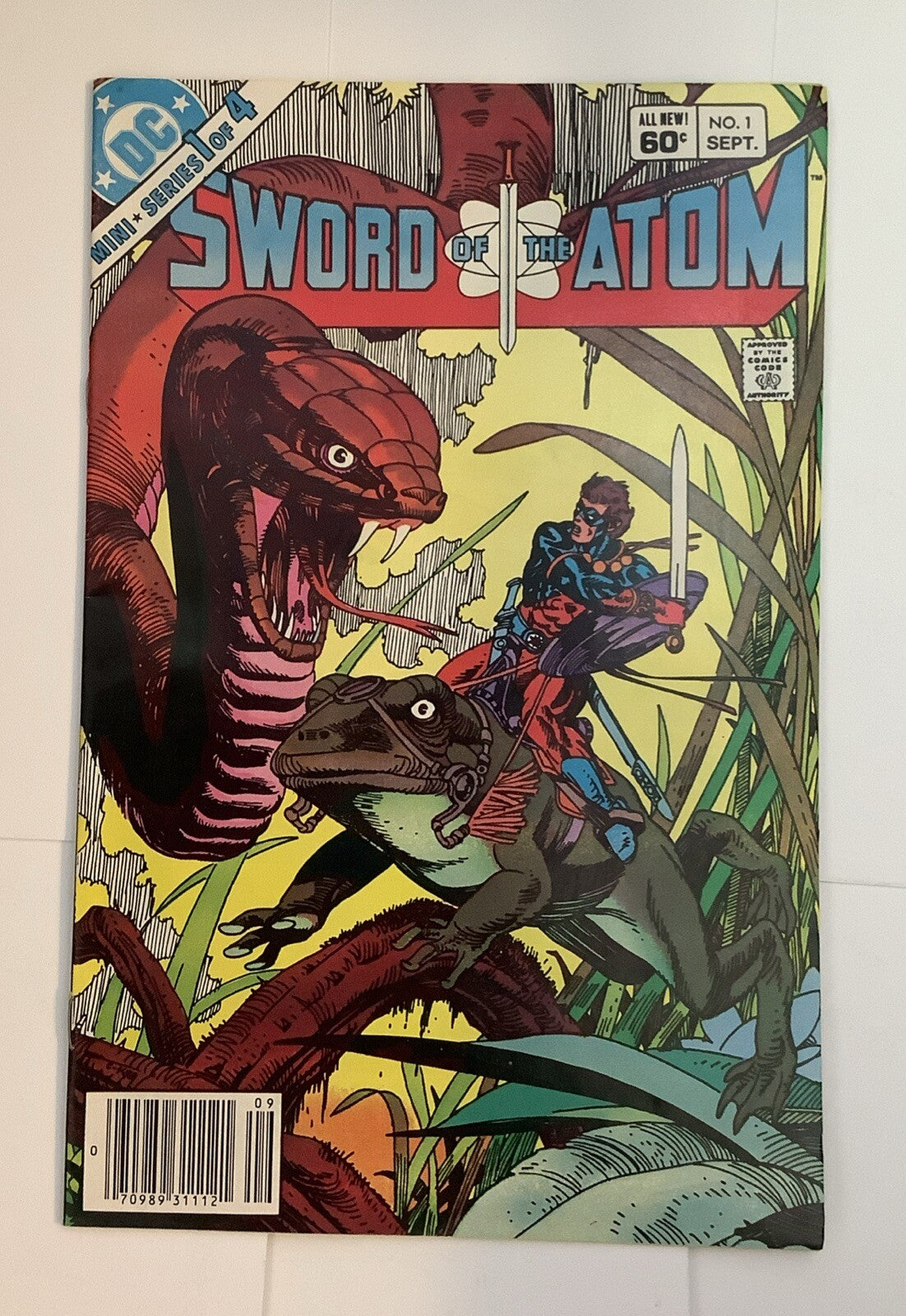 Sword of the Atom #1 (1983) — Newsstand Edition — DC Comics
