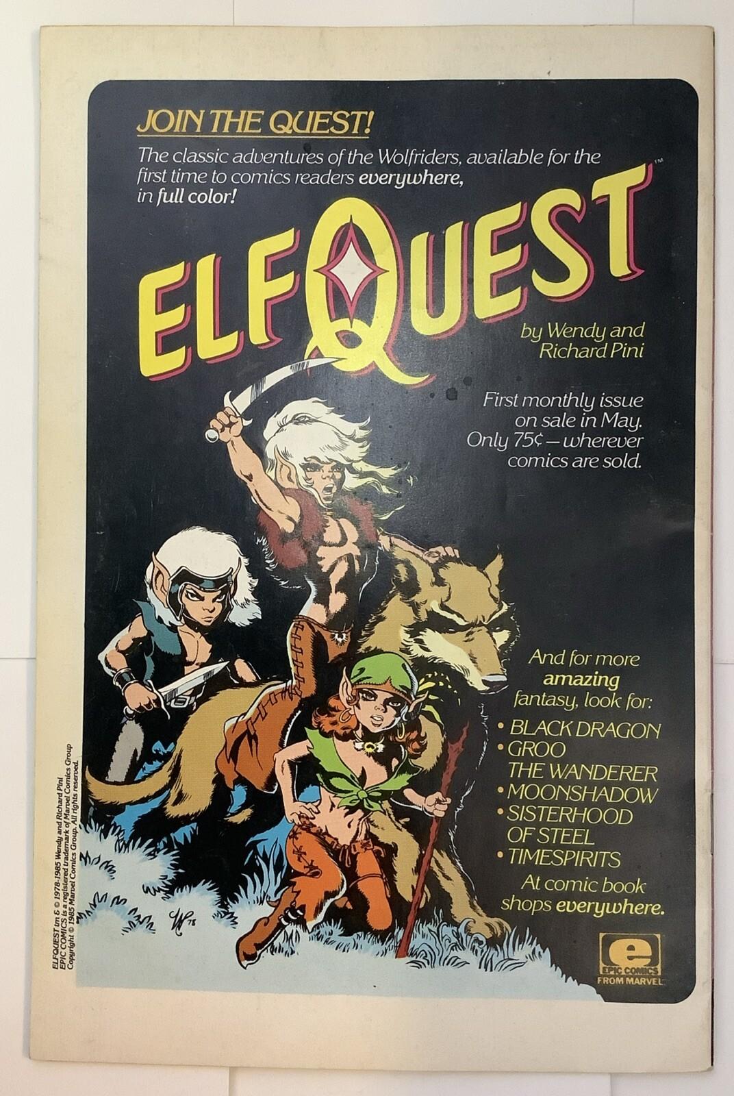 Swords of the Swashbucklers (1985) #2 — Direct Edition (DIR)