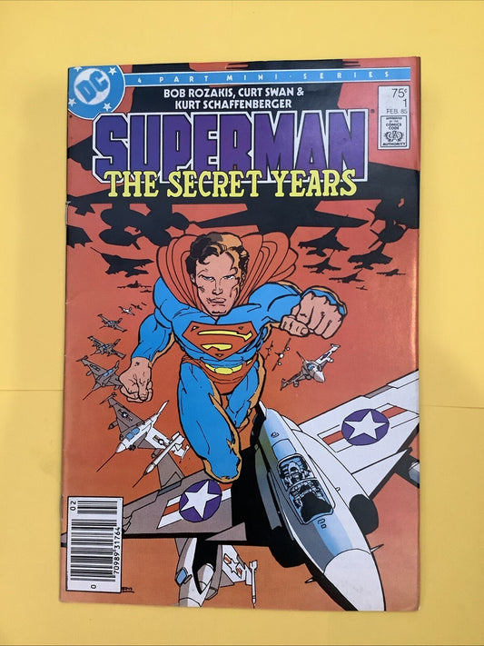 Superman: The Secret Years #1 (1985) — Newsstand Edition — DC Comics
