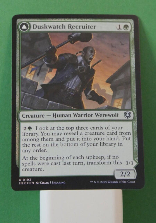 MTG INR: Duskwatch Recruiter (Creature) Innistrad Remastered Uncommon Foil 0193