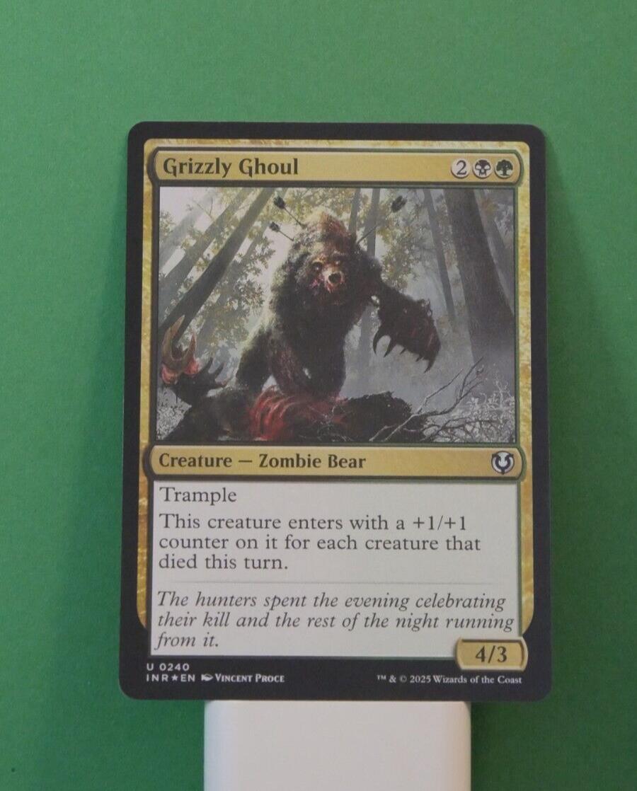 Grizzly Ghoul INR #240 Foil Uncommon from Innistrad Remastered.