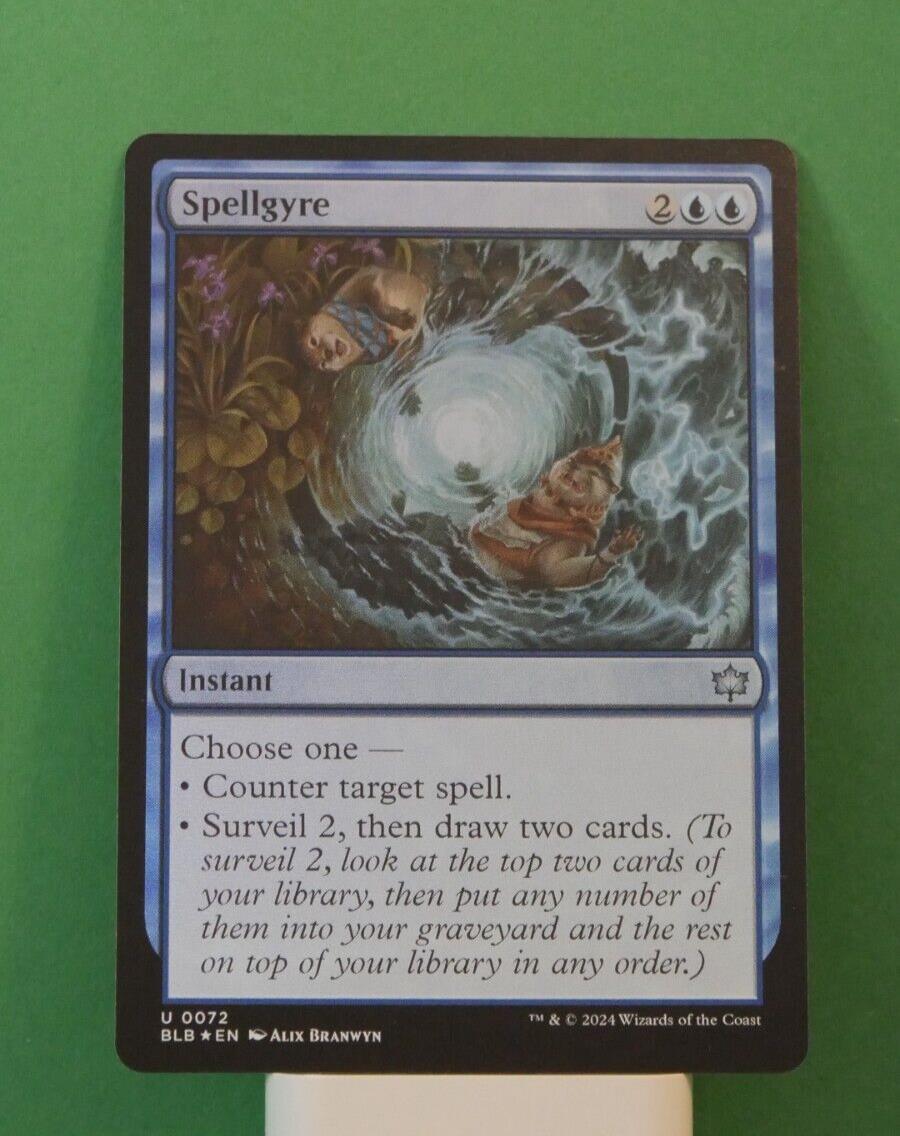 Spellgyre BLB #072 Foil from Bloomburrow.