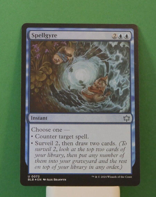 Spellgyre BLB #072 Foil from Bloomburrow.