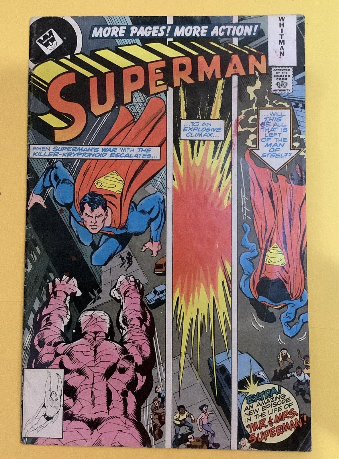 Superman #329 — DC Comics — November 1978 — Whitman Logo Edition
