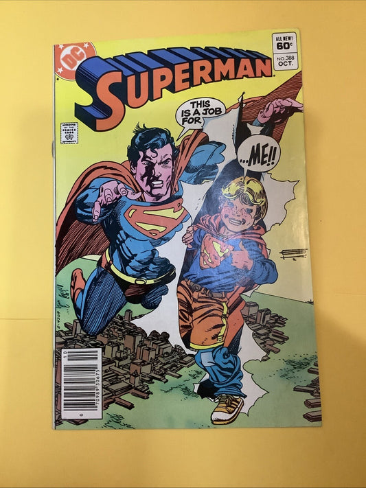 Superman #388 — DC Comics — October 1983 — Direct Edition
