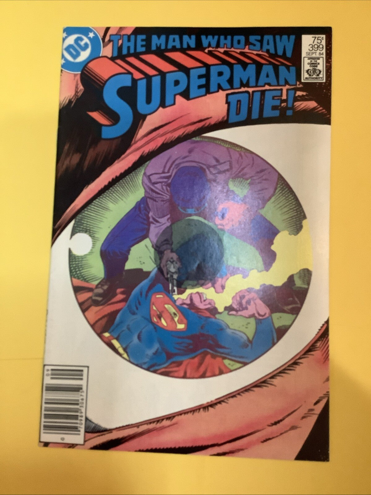 Superman #399 — DC Comics — September 1984 — Direct Edition
