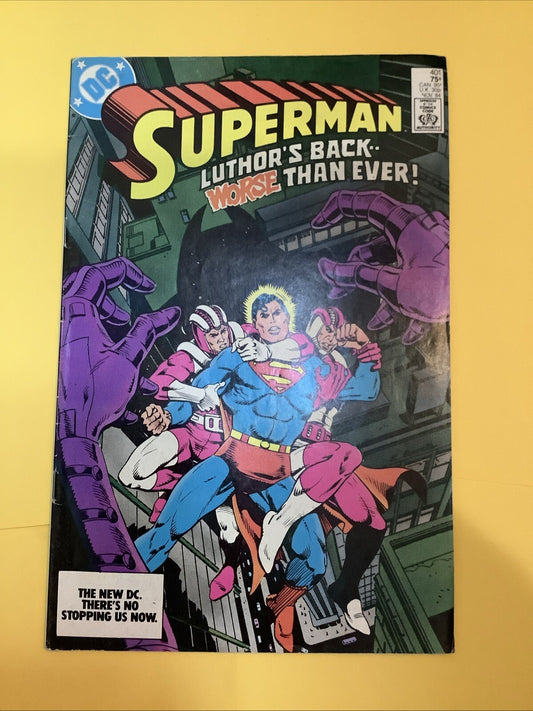 Superman #401 — DC Comics — November 1984 — Direct Edition
