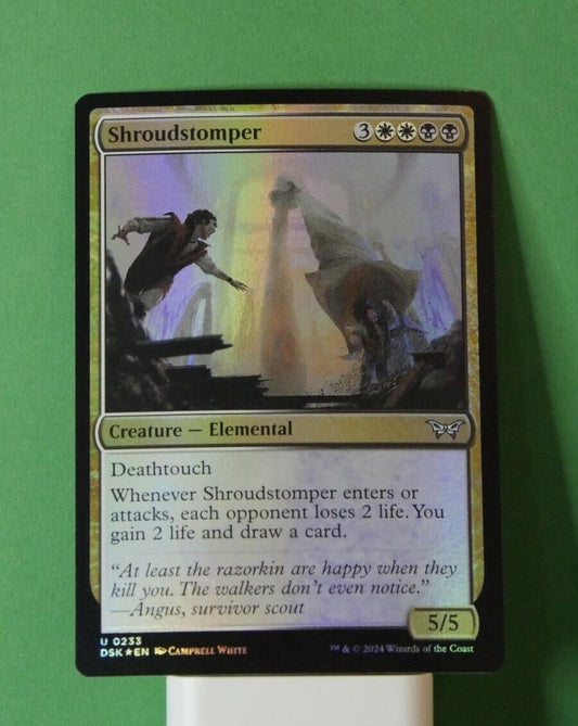 Shroudstomper — DSK Foil Uncommon Elemental MTG card
