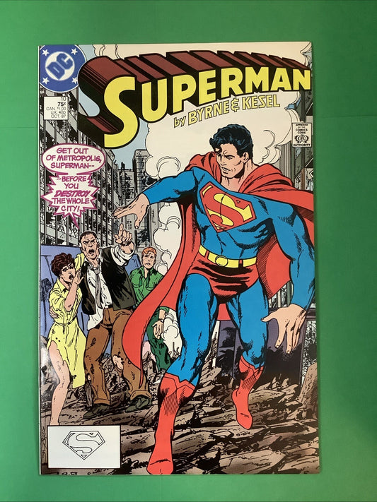 Superman #10 — DC Comics — October 1987 — Direct Edition
