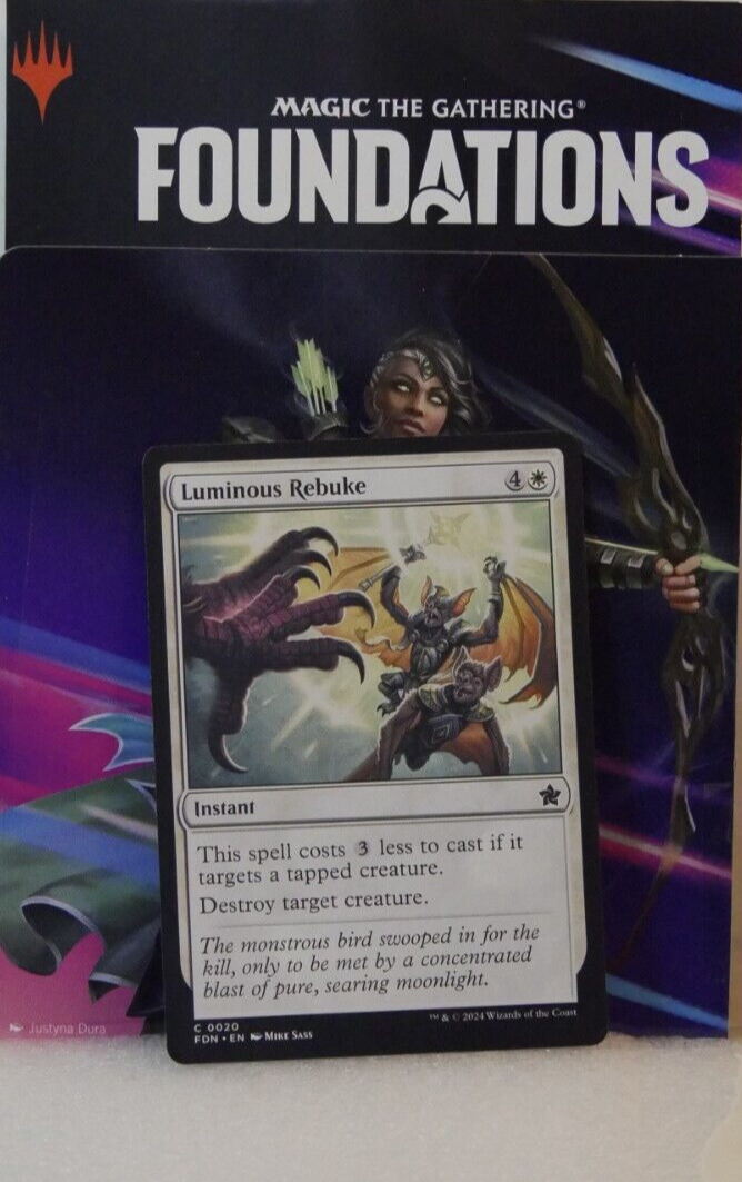 MTG Foundations FDN White Commons & Uncommons You Pick Choose Your Card